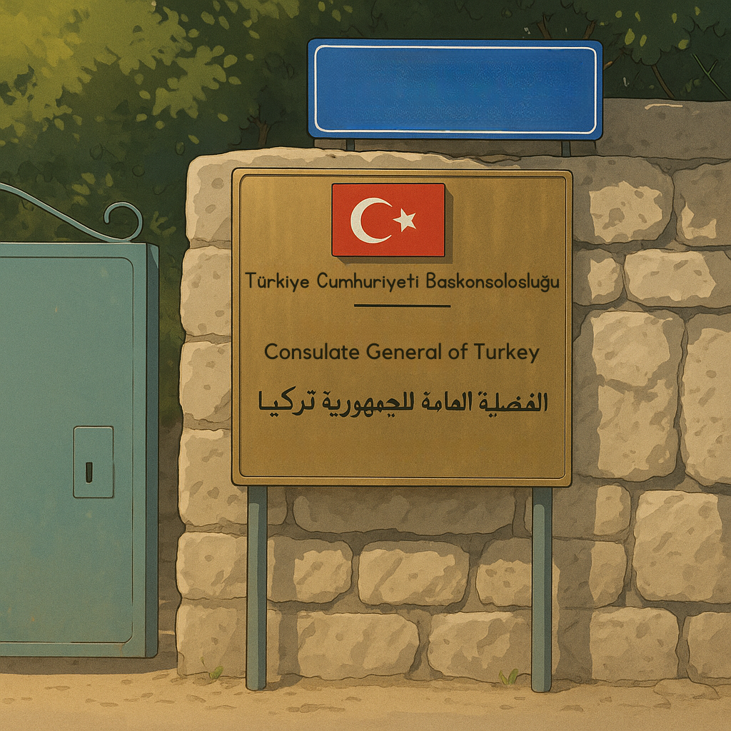 تأسيس القنصلية التركية العامة في القدس