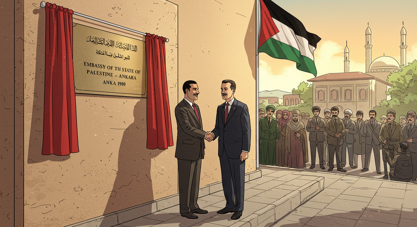 ارتقاء التمثيل الدبلوماسي: ممثلية فلسطين تصبح سفارة