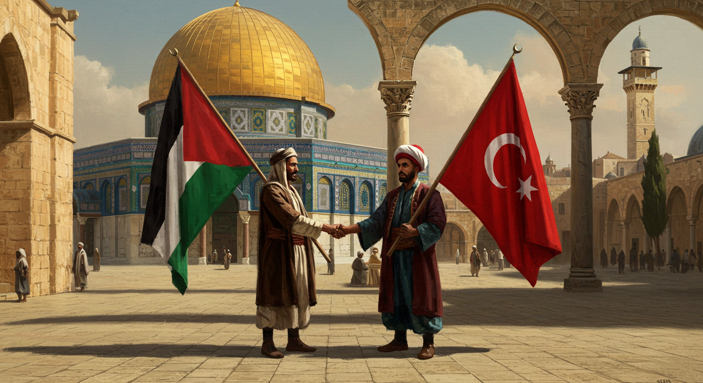 مشهد من المقدسات الإسلامية في القدس