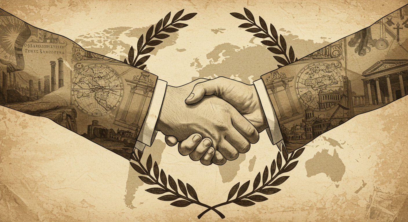 صورة تعبر عن العلاقات التاريخية